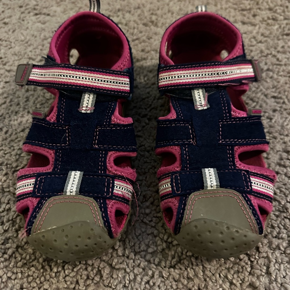 Pediped Pink and Blue Sandals for Active Comfort